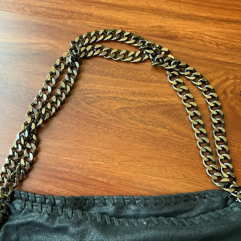 Stella McCartney Falabella Vegan Leather Purse Bag 17 x 14 x 3 - Picture 2 of 11